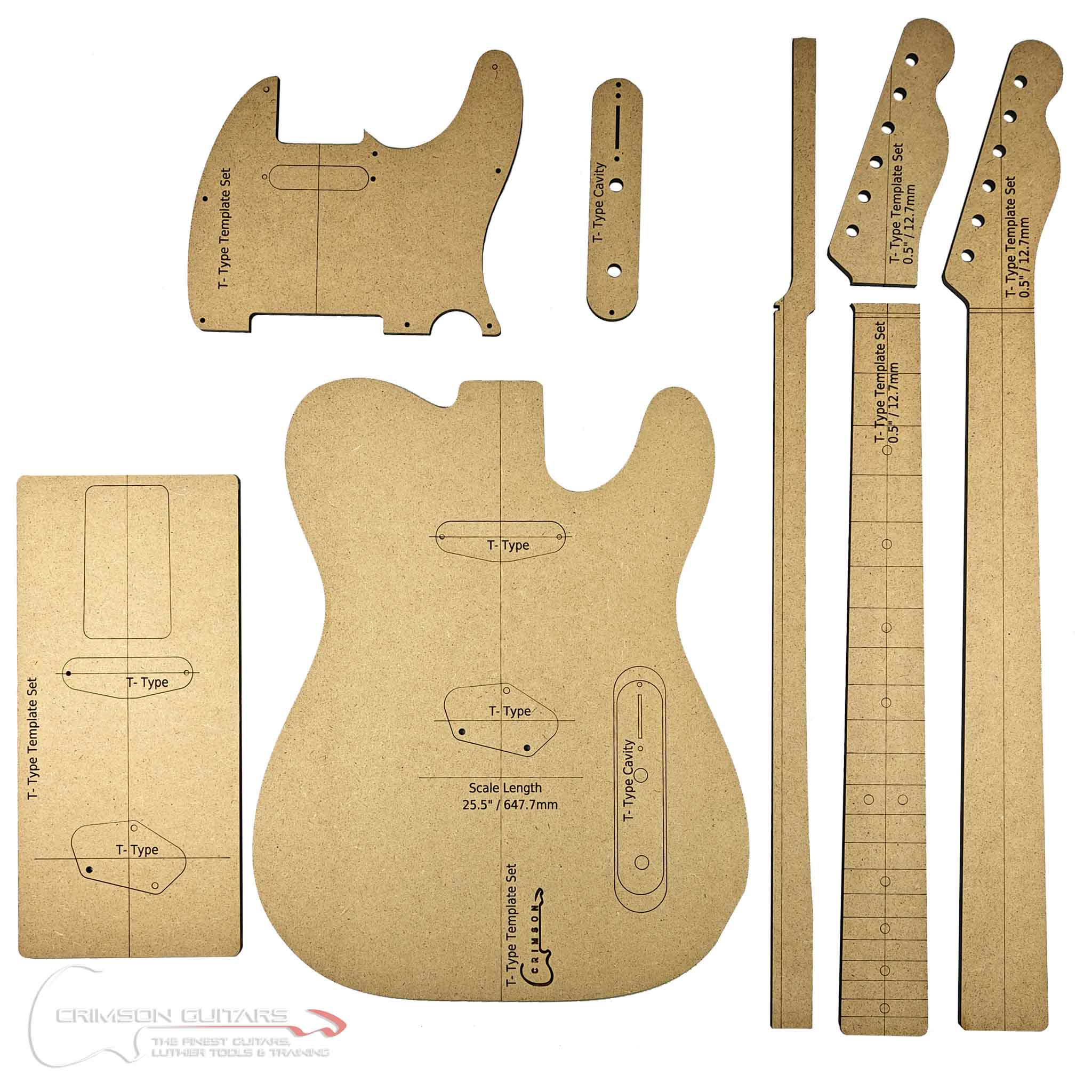 53 Tele Templates For Guitar Building F.e. Fender Telecaster