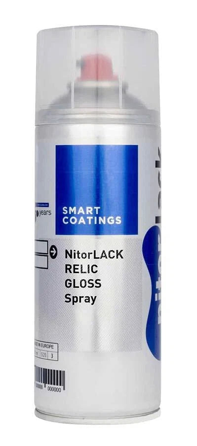 Nitorlack Nitrocellulose Lacquer 400ml Aerosol - Clear Relic Nitorlack Nitrocellulose Lacquer 400ml Aerosol - Clear Relic