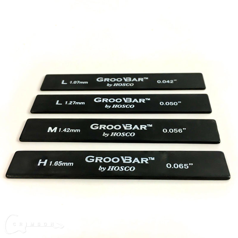 Set of 4 Groov Bars