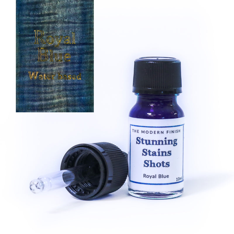 Royal Blue Water based concentrated Stain Shot