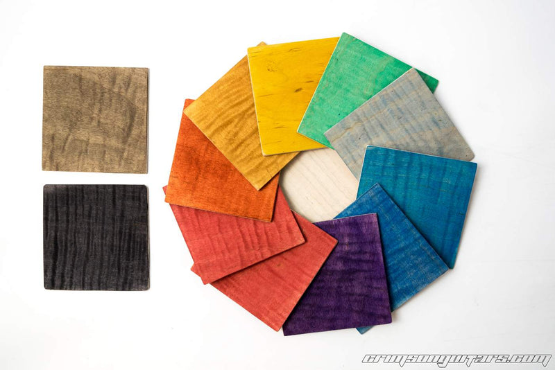 Stunning Stain Swatches Colour Wheel