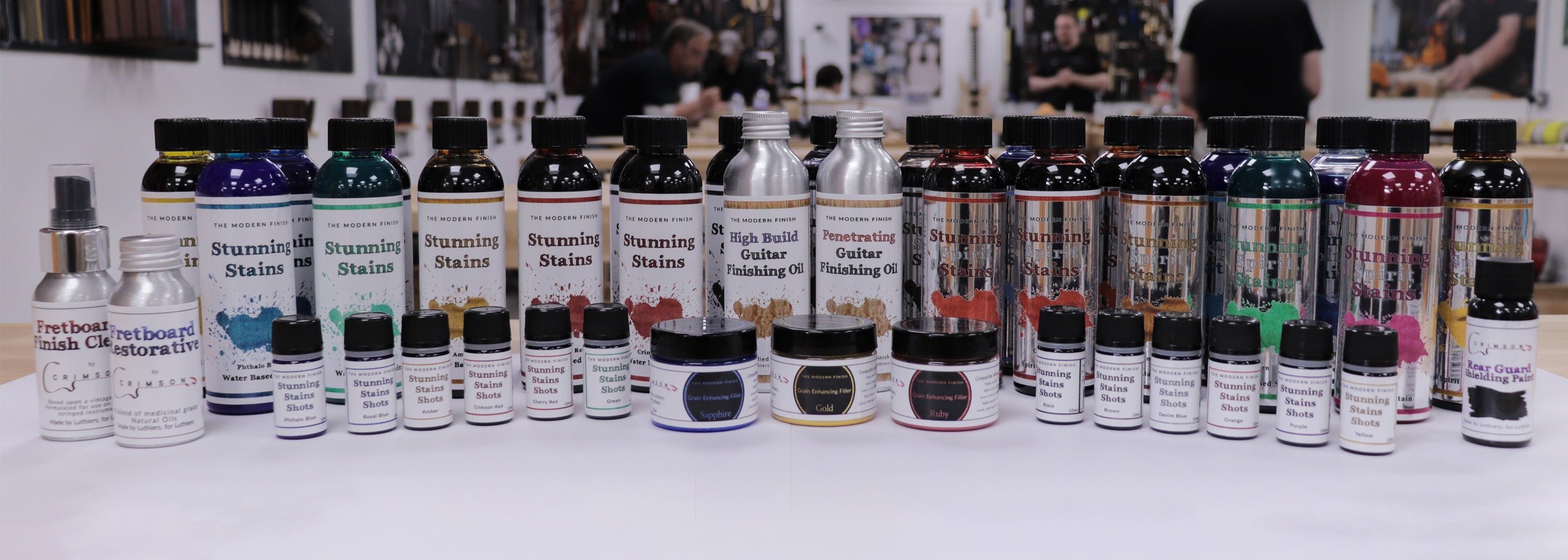 Finishing Oil Water Based Lacquer Guitar Polish Stains and more