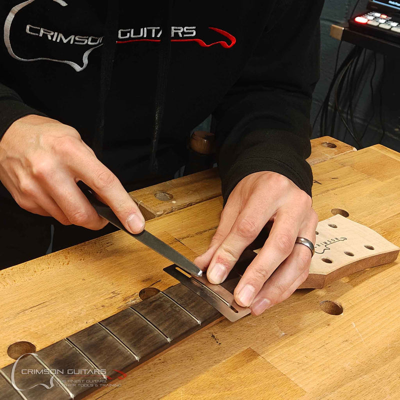 Premium Fret Crowning 3-Corner File 2nd Cut