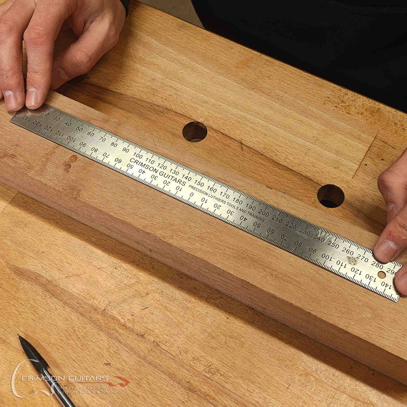 Precision Centre Ruler - 300mm