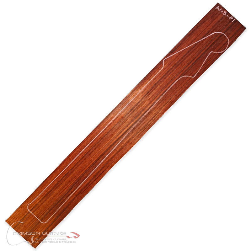 Guitar Neck Blank (Angled Headstock) - Padauk