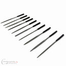 Inlay shaping needle file set of 10
