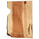 Carve Top - Flamed Redwood - 1 piece - 21mm