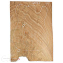 Drop Top - Flamed Crotch Mahogany - 1 Piece - 11.5mm