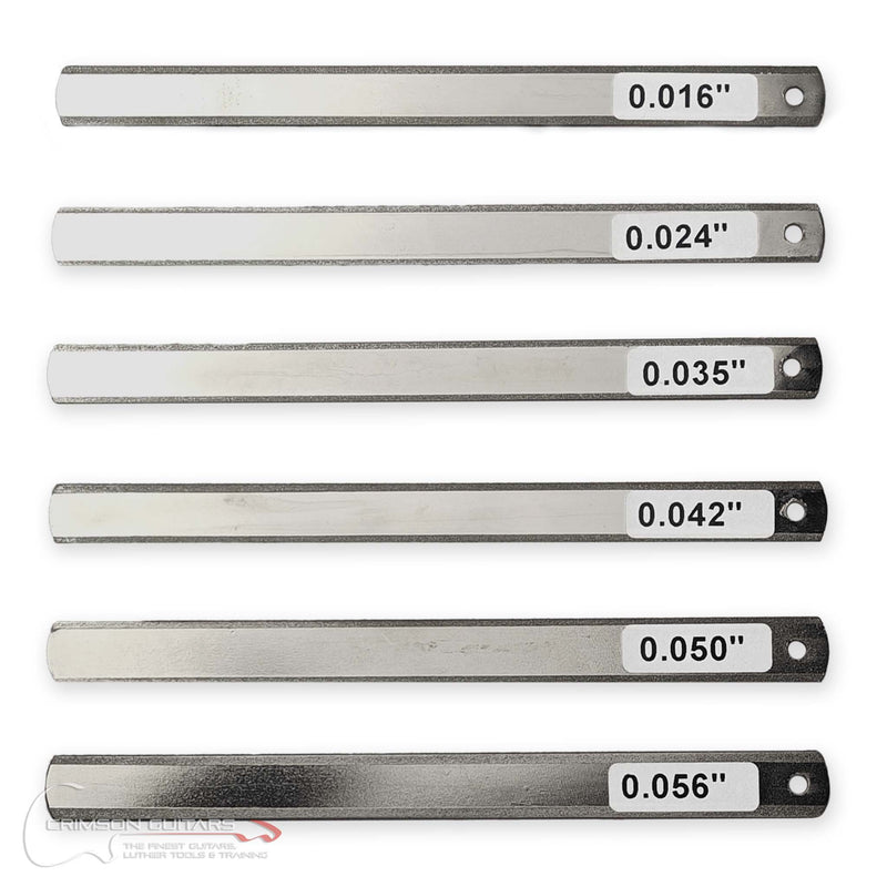 Diamond Nut Slotting Files For Acoustic Guitars - Set of 6