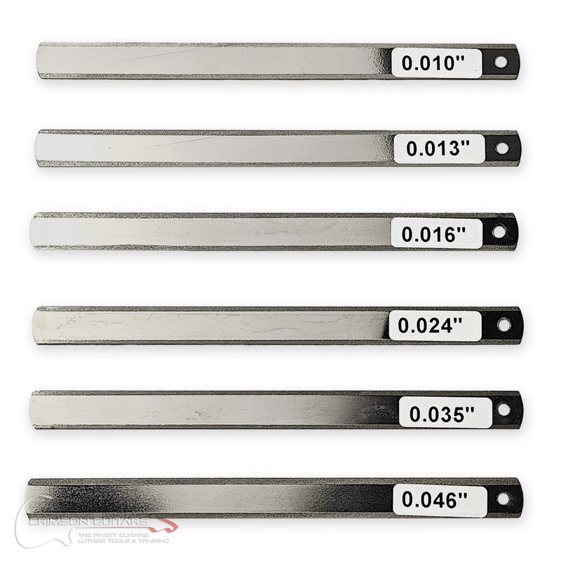 Diamond Nut Slotting Files For Electric Guitars - Set of 6