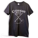 T-Shirt - Distressed Crimson Crest