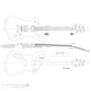 Guitar Plans - Iceman-Type