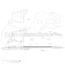 Guitar Plans - Long Scale Jazzmaster-Type