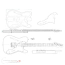 Guitar Plans - T-Type 69 Thinline