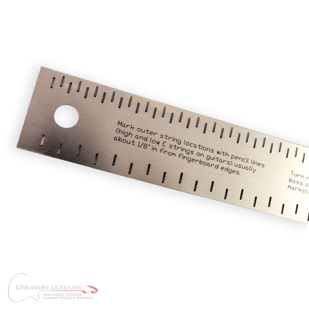 String Spacing Ruler