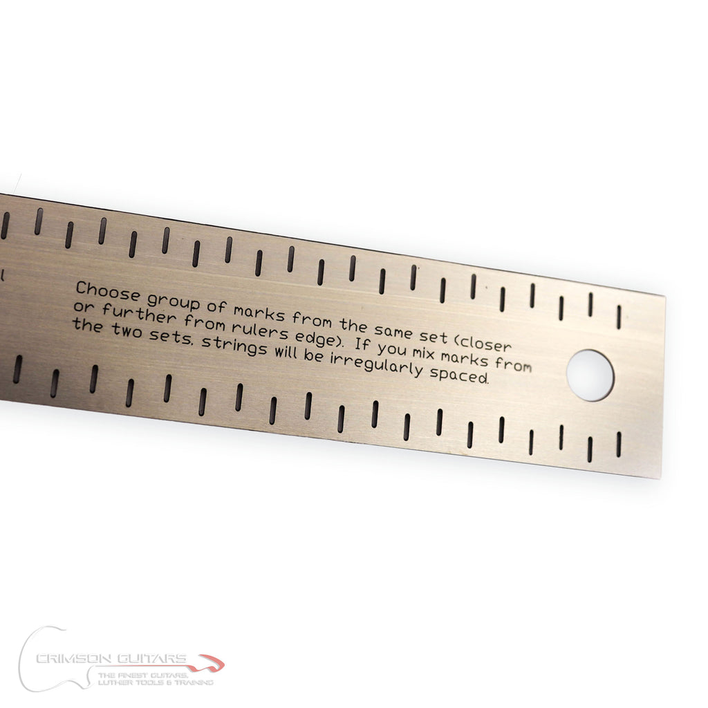 String Spacing Ruler