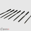 Inlay shaping needle file set of 10