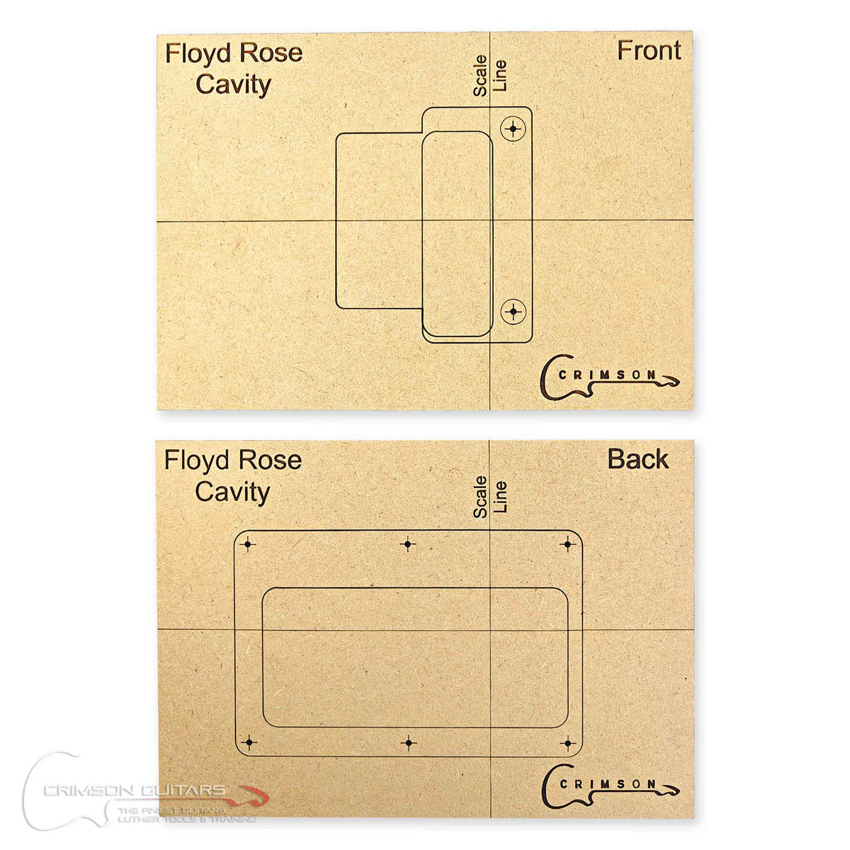 Floyd Rose Template Printable