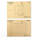 Template Set - Floyd Rose Style - Front & Back Cavity