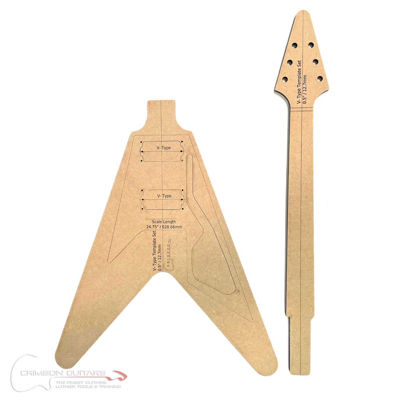 Template Set - Gibson Flying V Type