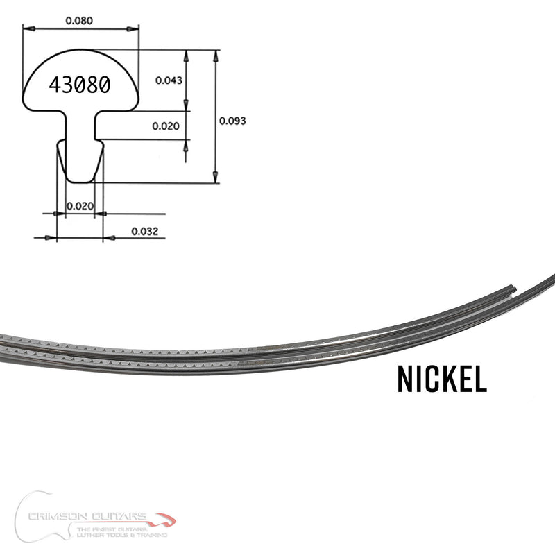 Fret Wire - Jescar 43080 (Small/Narrow)