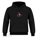 Hoodie - Crimson Guitars Triple Moon Emblem - Black - PRE ORDER