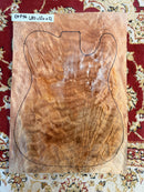 Intense Crotch Mahogany  - 1 Piece Guitar Top - DT756