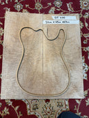 Flamed Maple - Drop Top - 2 Piece - 51cm x 45cm x 0.7cm