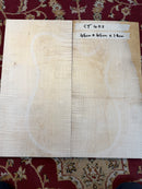 Flamed Sycamore - Carve top - 2 Piece - 46cm x 46cm x 1.8cm