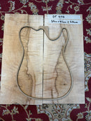 Flamed Ambrosia Maple - Drop Top - 2 Piece - 50cm x 45cm x 0.8cm