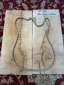 Flamed Ambrosia Maple - Drop Top - 2 Piece - 50cm x 45cm x 0.8cm