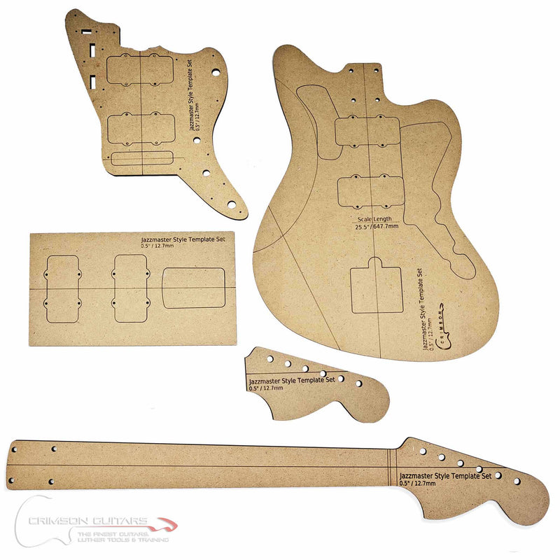 Template Set - Fender Jazzmaster Type