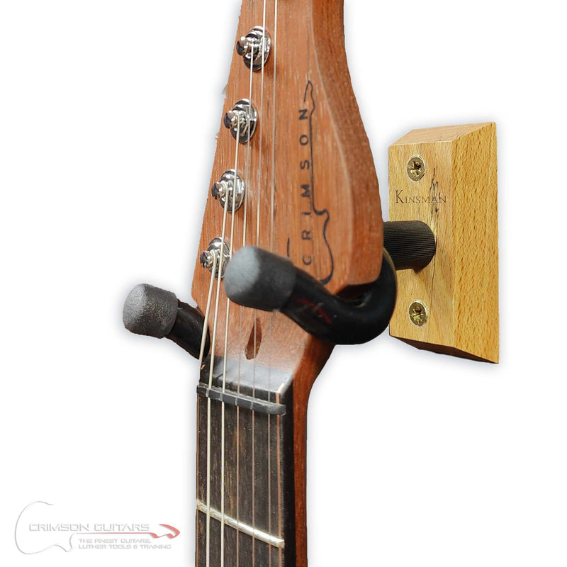 Kinsman Guitar Wall Hanger - Natural Light Wood