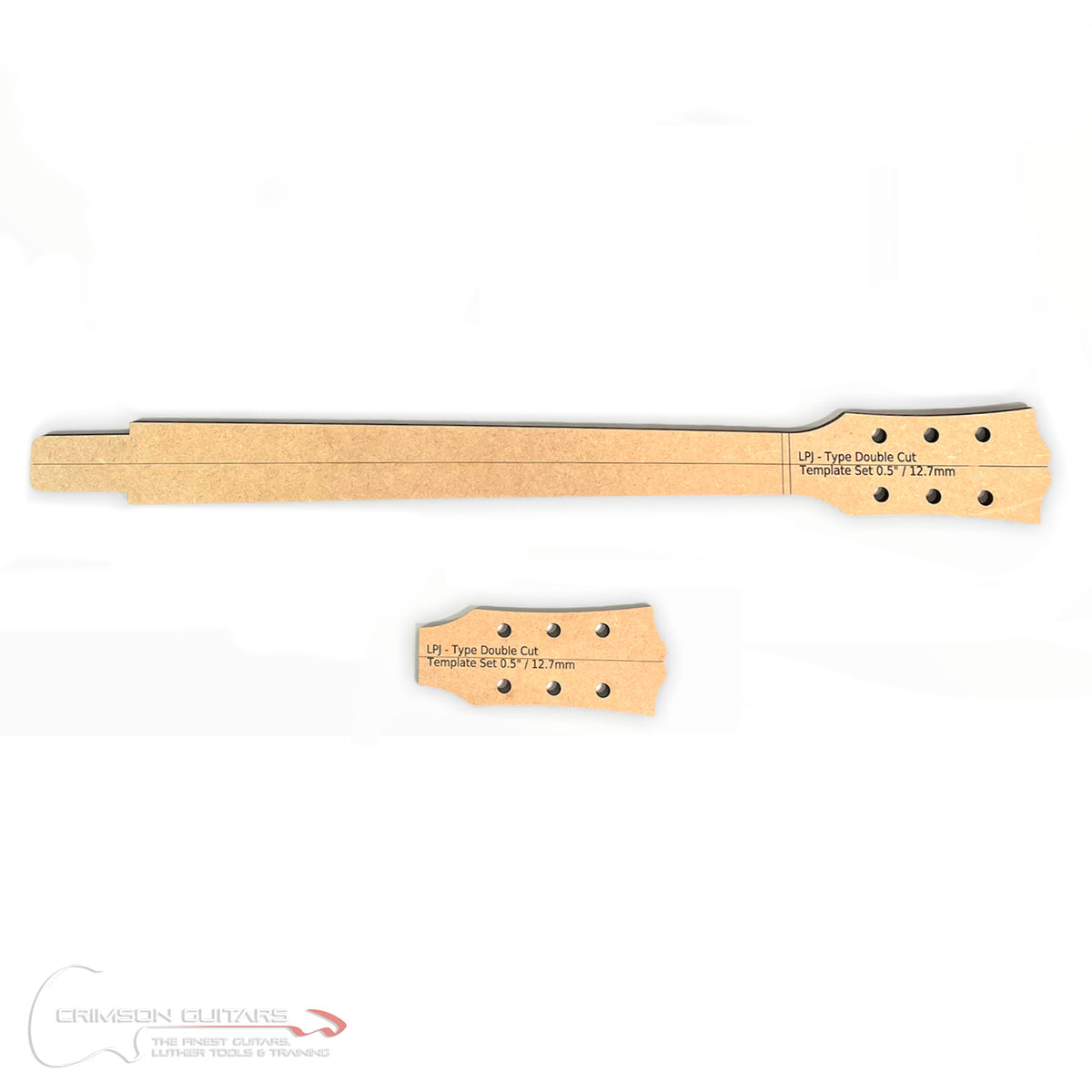 Template Set - Gibson Les Paul Junior Type Double Cutaway