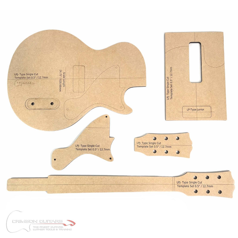Template Set - Gibson Les Paul Junior Type - Single Cutaway