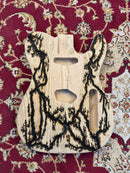 Kit body - Ash 1 piece with lichtenberg burning