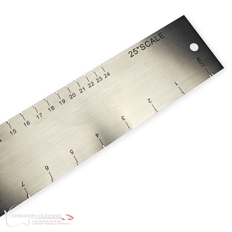 Slot Ruler Fret Slotting Jig Ruler (25.5