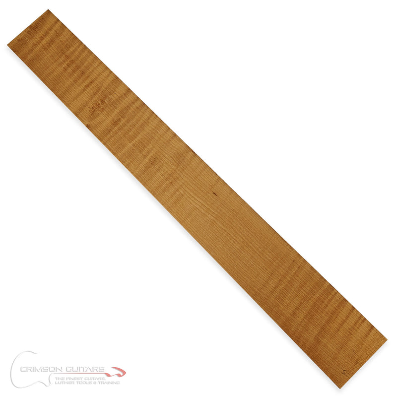 Guitar Neck Blank (Flat Headstock) - Roasted Maple