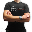 T-Shirt - Crimson Guitars Logo - Black