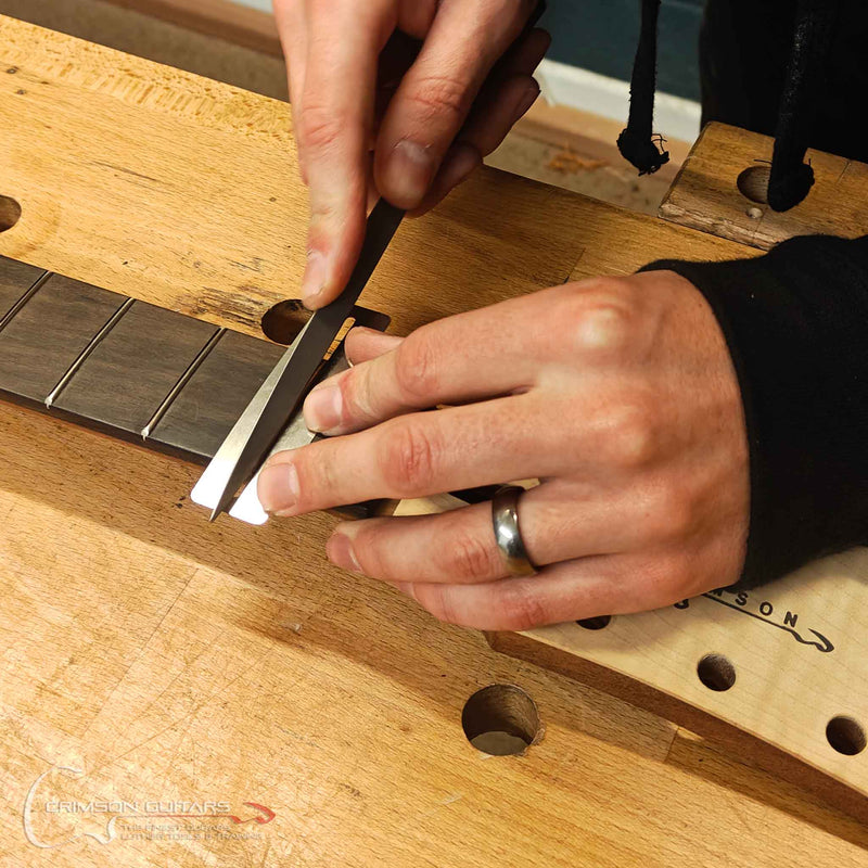 Premium Fret Crowning 3-Corner File Ultra Fine