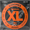 D'Addario Chromes Extra Light Strings 10-48 Gauge