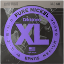 D'Addario Pure Nickel Strings Medium 11-48 Gauge