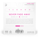 D'Addario Super Light XS Electric Strings 9-42 Gauge