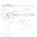 Guitar Plans - PRS-Type Custom 22