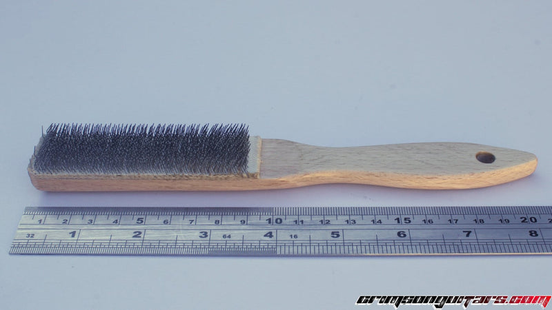File Cleaning Brush - Close-Up and Size