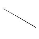 Plastic Inlay Side Dot Rods - Black 