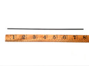 Plastic Inlay Side Dot Rods - Black  - Length