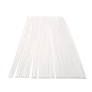 Plastic Inlay Side Dot Rods -  White