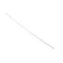 Plastic Inlay Side Dot Rods - White