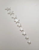 Inlay Set - Star Shape - Mother of Pearl - Set of 9